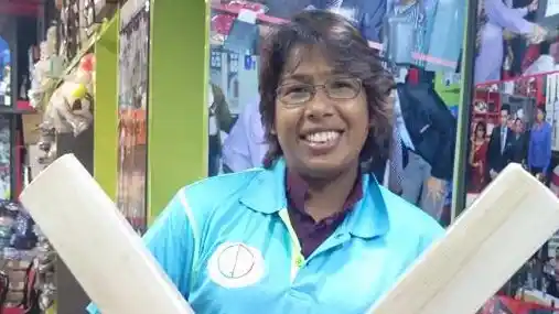 Jhulan Goswami.