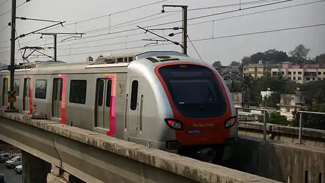 A representative image of the Mumbai metro.