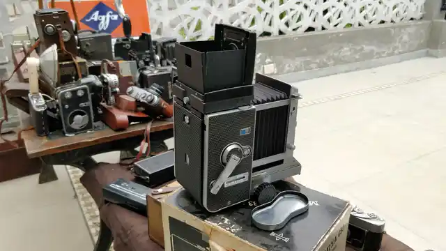 Graflex camera from the 1960s. 