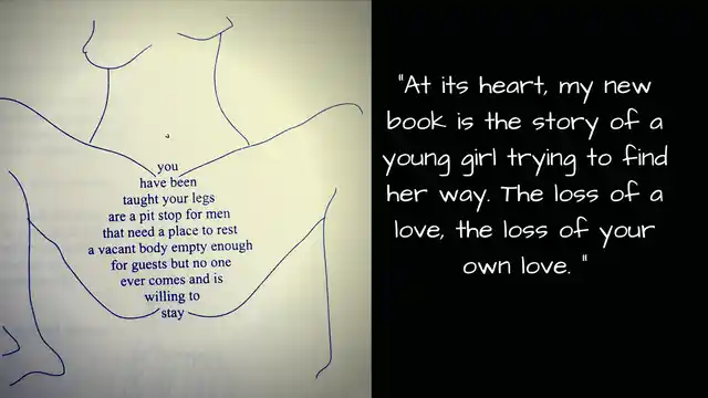 A page from <i>milk and honey</i>.