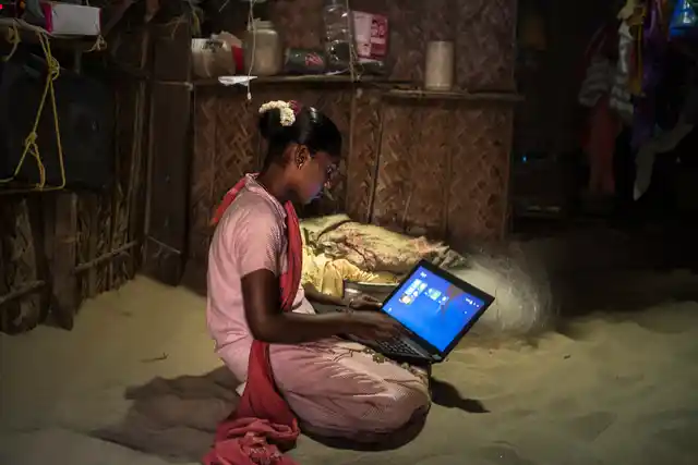 Sharanya, 21 was the first girl in the village to get a govt job, in a post office when an officer recognized her exceptional merit in school. Her marriage was fixed at a very young age and she is being denied college education from her would be in-laws.