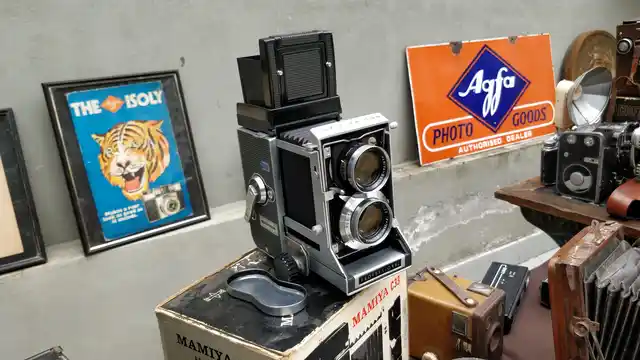 Mamiya C33 comes from Japan. 