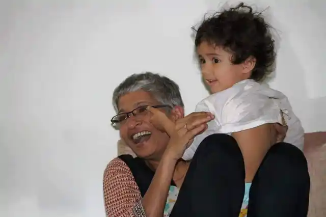 A picture from Gauri Lankesh’s Facebook profile.