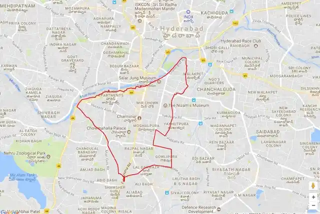 A shapefile of the wall as it existed.