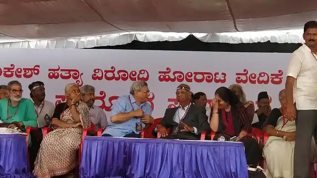 Medha Patkar, Sitaram Yechuri, Teesta Setalvad, Siddarth Varadarajan and AK Subbaiah to speak at #IAmGauri rally.