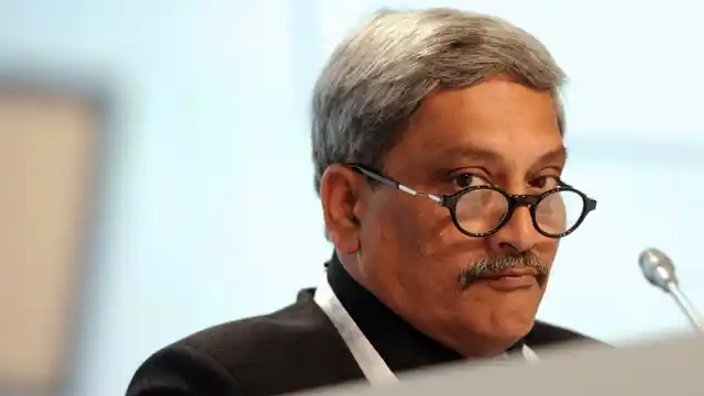 Former Defence Minister Manohar Parrikar.