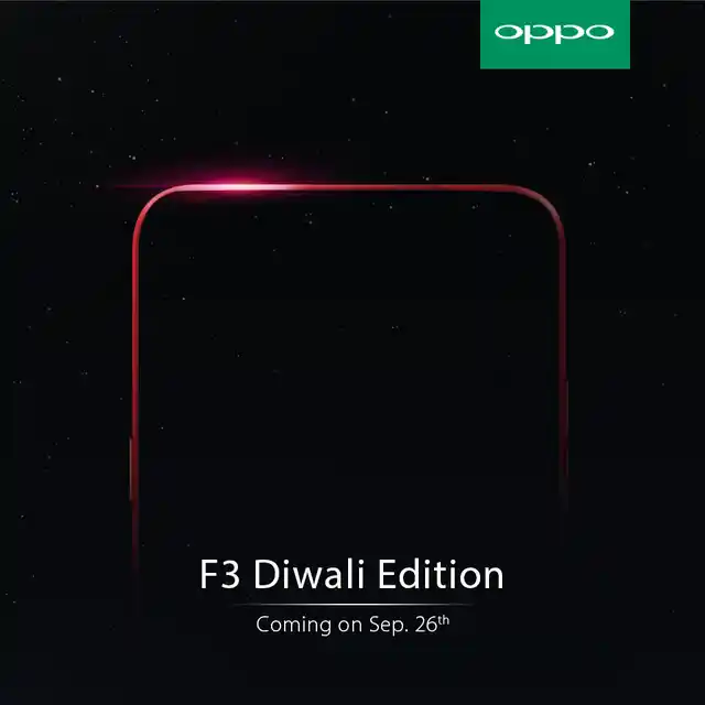 OPPO F3 Diwali Edition is not just a phone, but also a style statement (Photo: OPPO)
