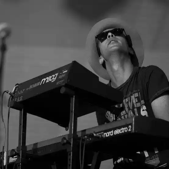 Karan Joseph at a concert.