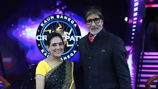 Anamika Majumdar says Amitabh Bachchan seemed more overjoyed at her win.