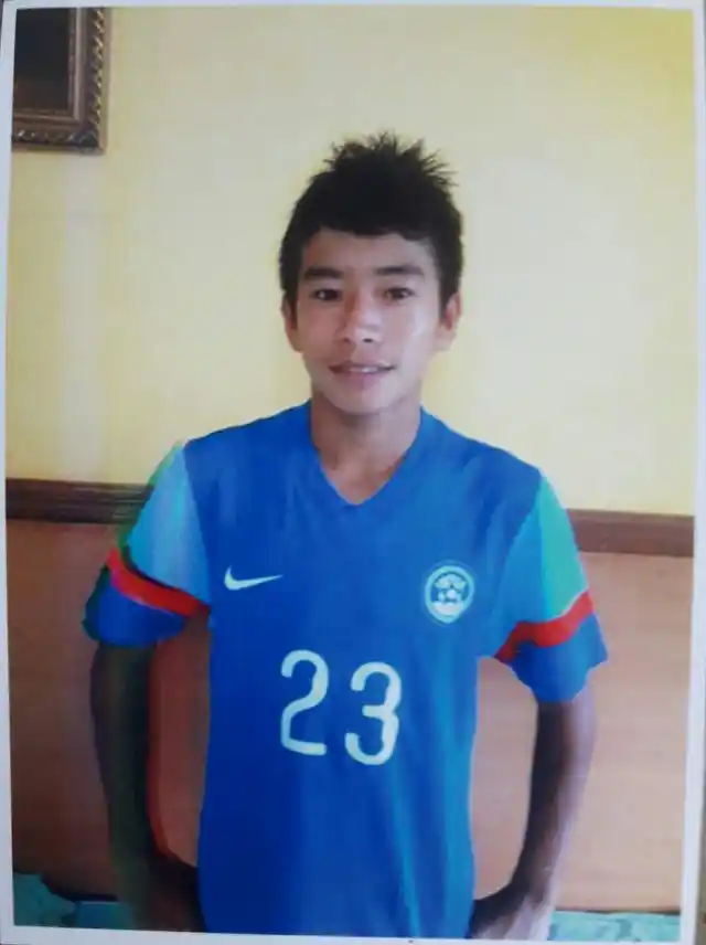 Defender Boris Singh started playing football with a tennis ball!