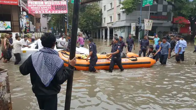 Bengaluru recorded the highest rainfall in the last 115 years, in 2017. 