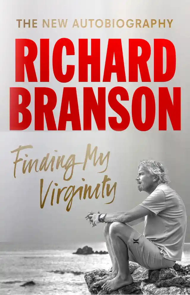 A cover of Richard Branson’s <i>Finding My Virginity</i>.