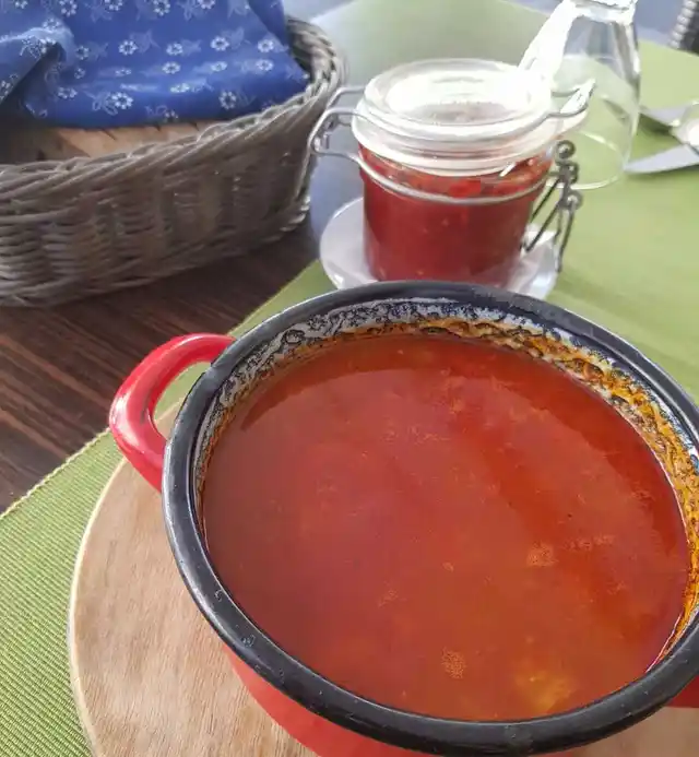 You must try the Goulash, the country’s most popular broth