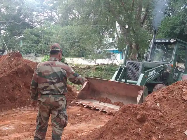 For military’s 62 acres, BBMP will provide 207 acres to them. 