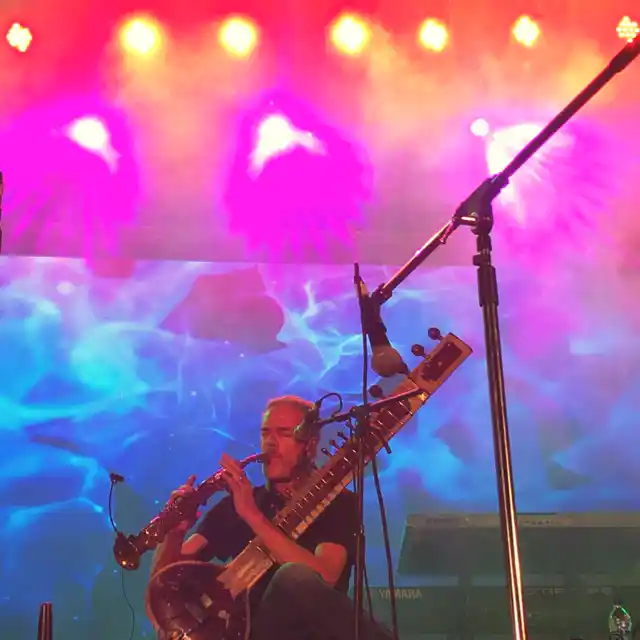 Prem Joshua performing at Rhythm and Blues Festival 2017, Delhi.