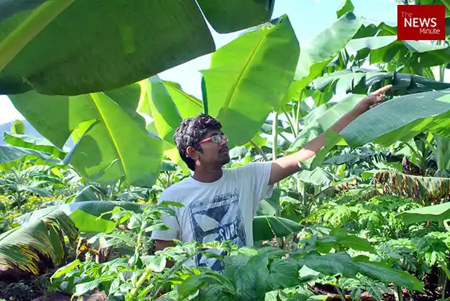 Vinay Kumar, an engineer taking care of his father’s fields, says IT companies and modern cities should come on dry land, not farms