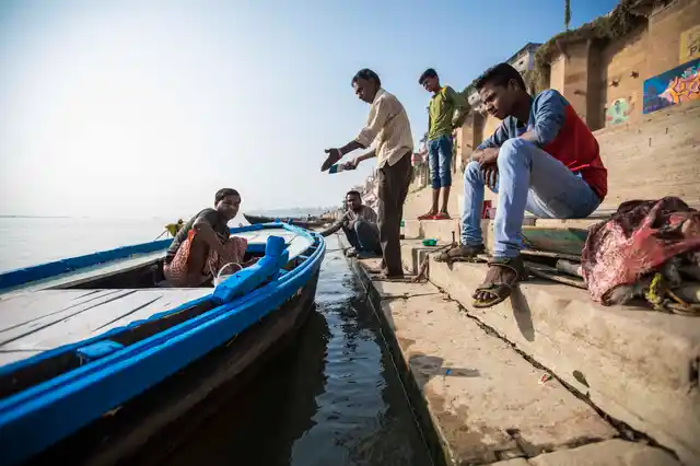 Dev Diwali, a lucrative time for the boatmen.