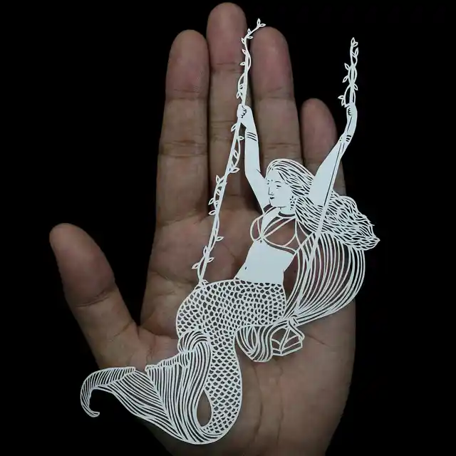 “One day, while making graffiti, I imagined stencils in their reverse forms,” says Parth.