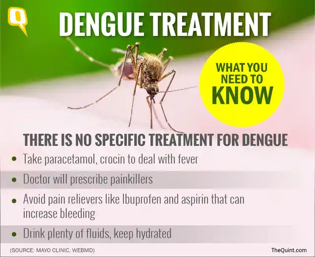 The illness which might follow dengue can be treated and avoided.