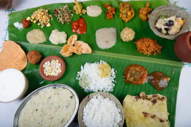 Pongal special feast. 
