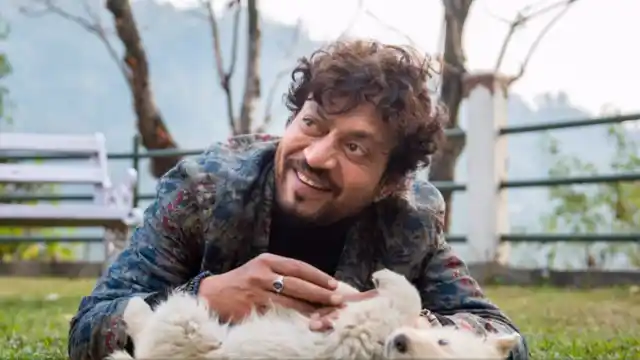 Irrfan Khan during the shoot of<i> Qarib Qarib Singlle</i>. 