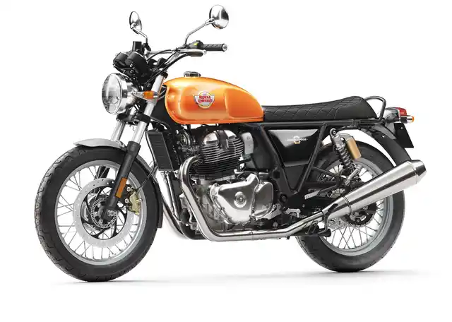 Royal Enfield Interceptor 650 stays true to its classic styling heritage. 