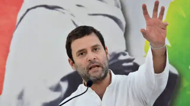 File photo of Congress president Rahul Gandhi. 