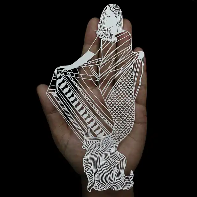 A glimpse at his ‘Indian Mermaids’ series.
