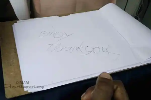 ‘Binoy Thank you’: The first thing Manu wrote soon after the hand transplant.