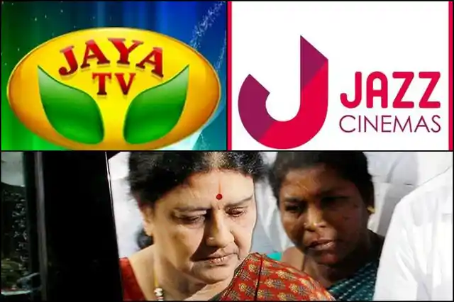 I-T raids conducted at the offices of Sasikala-associated businesses.