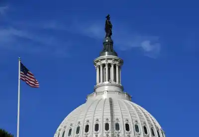 WASHINGTON, Dec. 19, 2017 (Xinhua) -- The U.S. Capitol is seen in Washington D.C., the United States, on Dec. 19, 2017. The U.S. House of Representatives will have to vote again on the Republican tax bill on Wednesday as some provisions in the bill didn