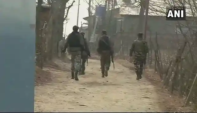 Visuals from the CRPF camp in Pulwama