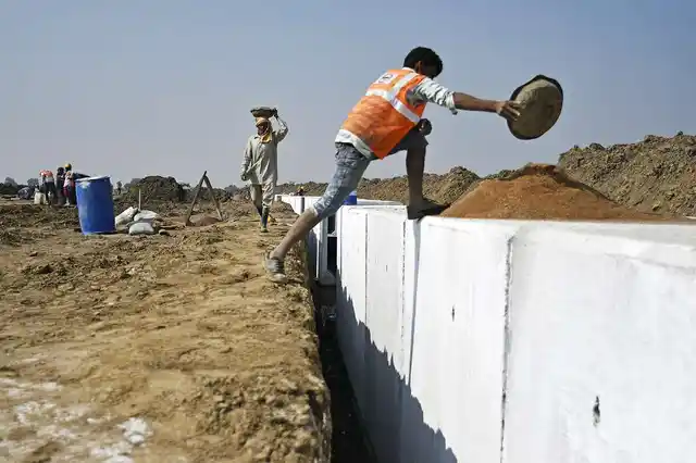 In the last 2 years, there has been a severe crunch in the supply of sand which has delayed the construction of many projects.
