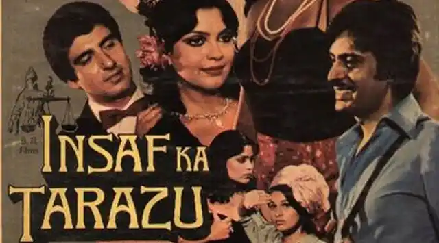 B R Chopra’s <i>Insaf Ka Tarazu, </i>in which Raj Babbar appeared was condemned for glorifying rape.
