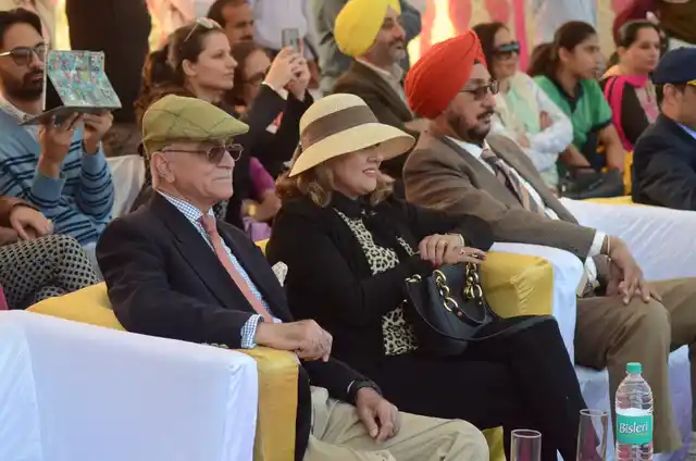 Attendees enjoying the equitation tattoo held at Military Literature Festival.