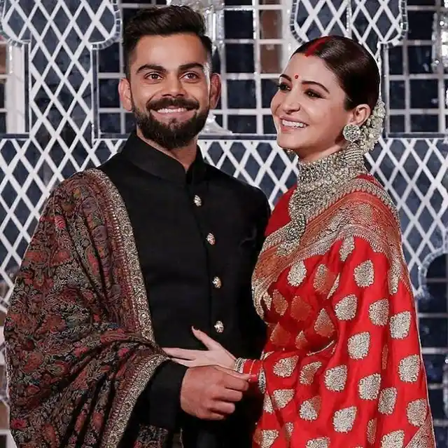 Anushka Sharma’s saree took 60 days to make. 