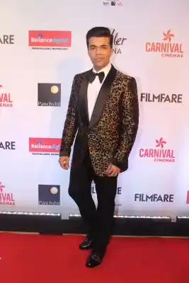 Mumbai: Filmmaker Karan Johar at the red carpet of "Filmfare Glamour & Style Awards 2017" in Mumbai on Dec 1, 2017. (Photo: IANS)