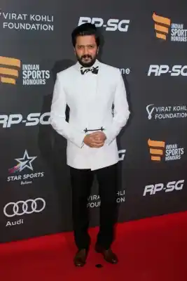 Mumbai: Actor Riteish Deshmukh during Indian Sports Honour Awards in Mumbai on Nov 11, 2017. (Photo: IANS)