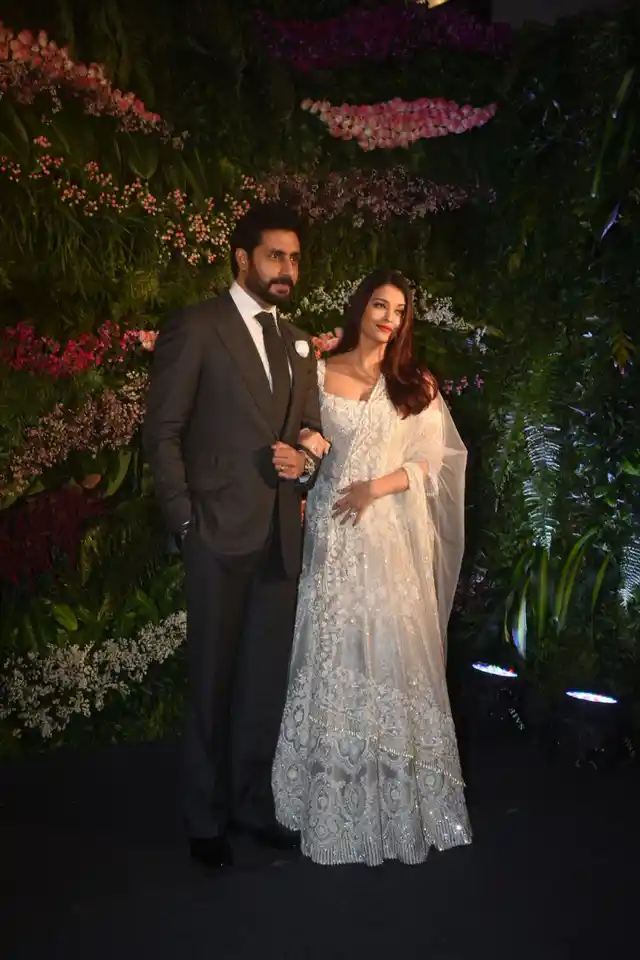 Abhishek Bachchan and Aishwarya Rai Bachchan.