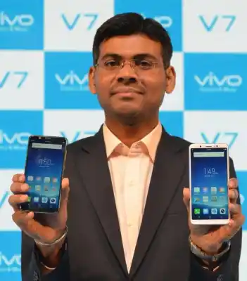 Gurugram: Vivo India Product Manager Paigham Danish at the launch of "Vivo V7" in Gurugram, on Nov 20, 2017. (Photo: IANS)