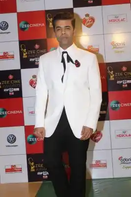 Mumbai: Filmmaker Karan Johar at the red carpet of "Zee Cine Awards 2018" in Mumbai on Dec 19, 2017. (Photo: IANS)