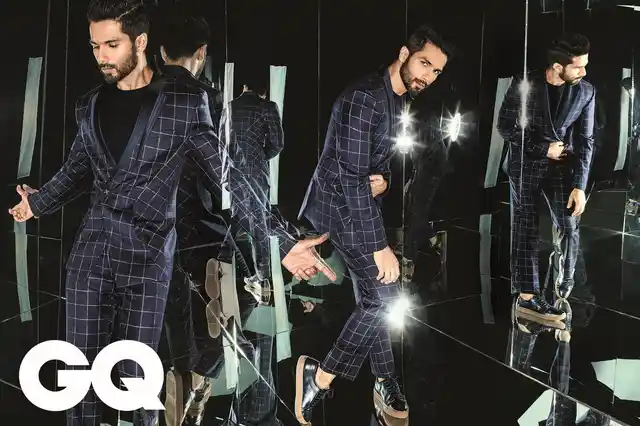 Shahid Kapoor in a recent GQ cover shoot. 