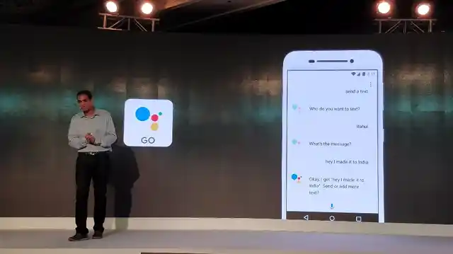 Google Assistant Go is the simpler version made for Oreo Go devices. 