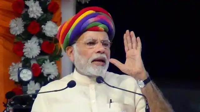 File photo of Prime Minister Narendra Modi at a rally.