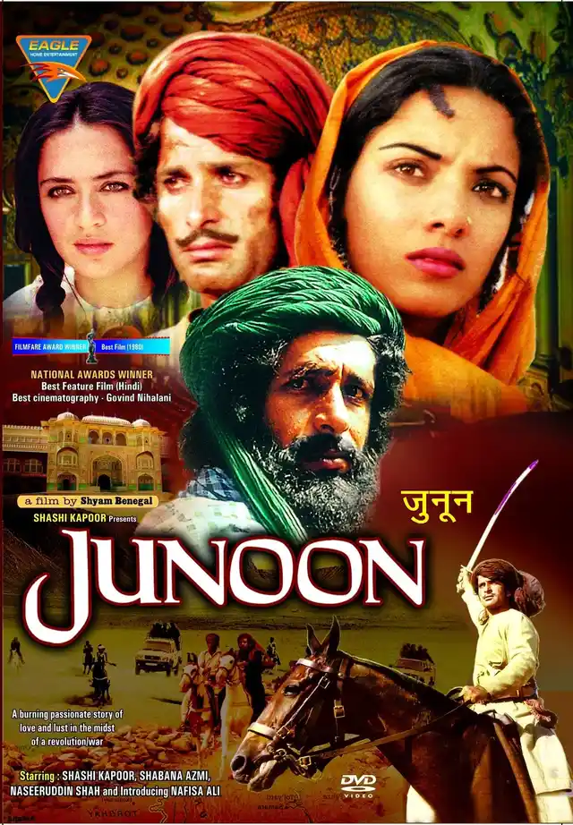 <i>Junoon: </i>A burning passionate story of love and lust in the midst of a revolution.