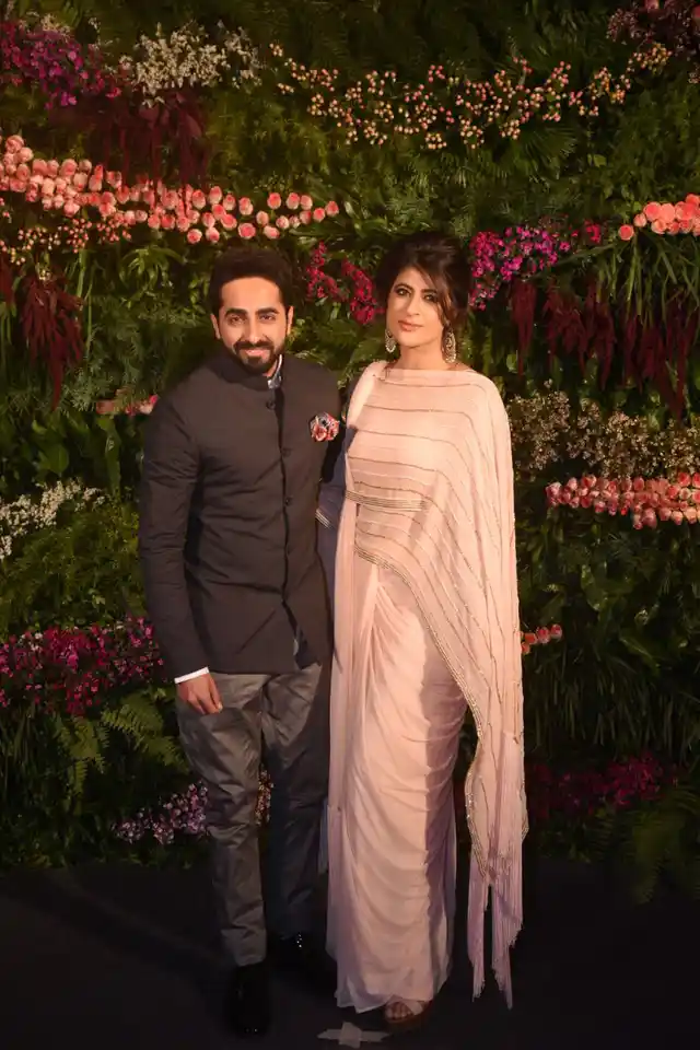 Ayushmann with his wife.