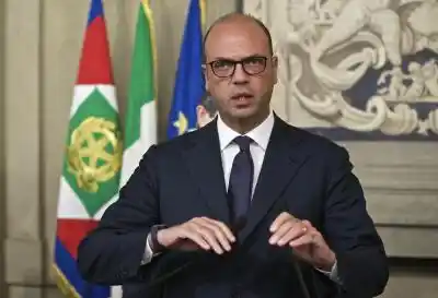 ROME, Dec. 10, 2016 (Xinhua) -- Angelino Alfano, leader of Italy