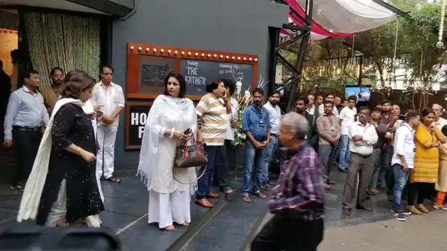 Poonam Dhillon at Prithvi. 