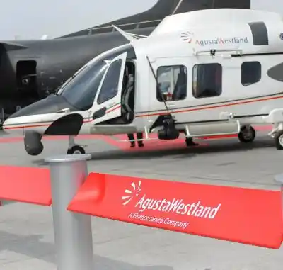 (A File Photo) India has terminated the Rs. 3,600 crore deal for VIP choppers with AgustaWestland after bribery allegations tainted the deal, on Jan.1, 2014. (Photo: IANS)