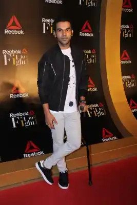 Mumbai: Actor Rajkummar Rao at the Reebok`s Fit To Fight awards ceremony in Mumbai on Dec 7, 2017. (Photo: IANS)